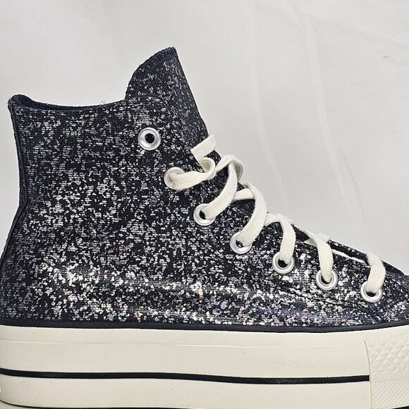 Converse Women CTAS Lift Platform Canvas High Top Sneakers Size 9 A09551C NWT - Picture 4 of 8